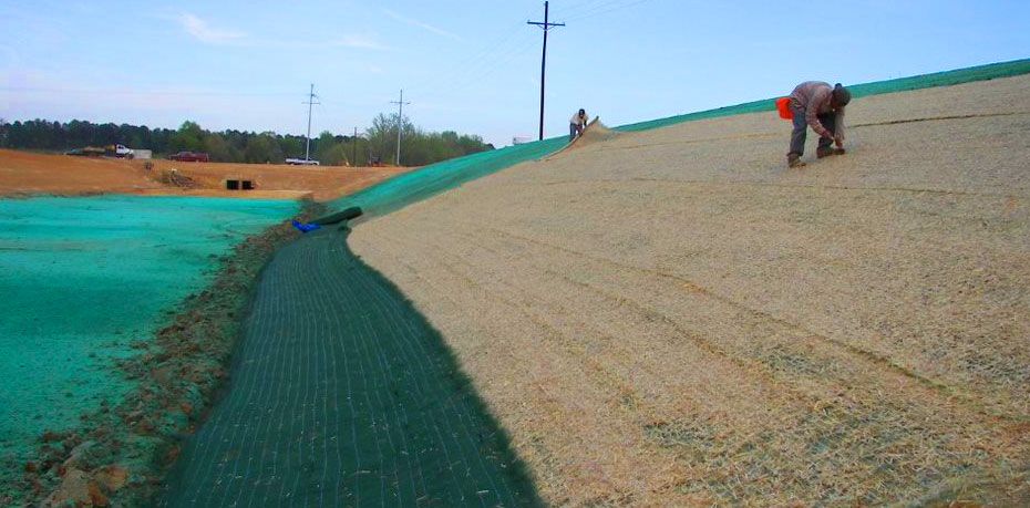 erosion and sediment control installation