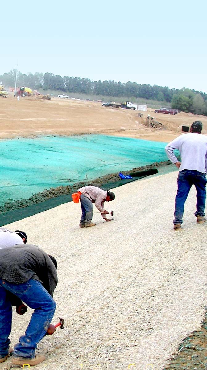 seed and straw application