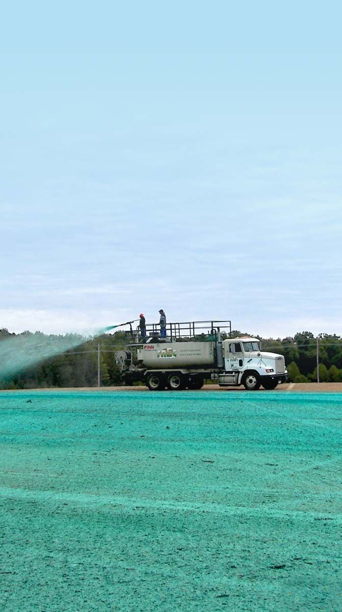 Applying Hydro Seed